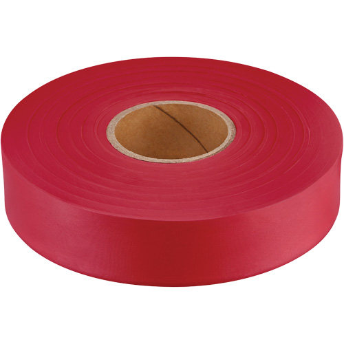 Empire Flagging Tape, 1" W x 600' L, Fluorescent Red Pryde Industrial Inc.