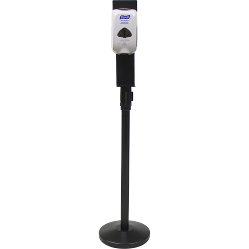 Porte-distributeur pour poteaux de barri&egrave;re pour le contr&ocirc;le des foules, Noir Pryde Industrial Inc.
