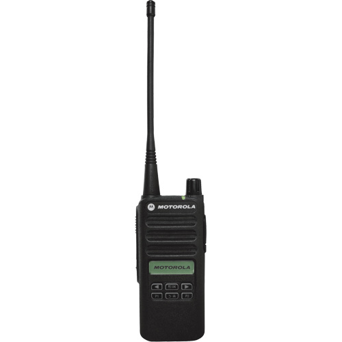 CP100 Series Two-Way Radio, VHF Radio Band, 160 Channels, 250000 sq. ft. Range Pryde Industrial Inc.