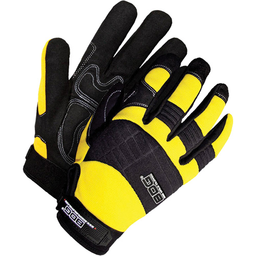 Heavy-Duty Performance Gloves with Padded Palms, Size Small, Synthetic Palm Pryde Industrial Inc.