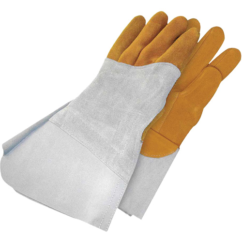 Gander Brand Reverse Grain TIG Welder Gloves, Grain Deerskin, Size 12 Pryde Industrial Inc.