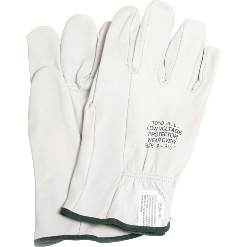 Leather Protector Gloves, Size 8, 10" L Pryde Industrial Inc.