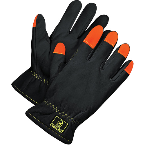 Deny Driver's Gloves, 3X-Large, Grain Goatskin Palm Pryde Industrial Inc.