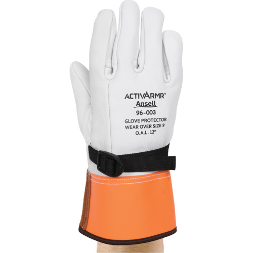Gants de protection en cuir pour haute tension 96-003, Taille 8, 12" lo Pryde Industrial Inc.