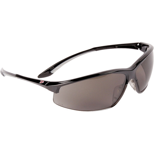 Dynamic Hummingbird Semi-Rimless Safety Glasses, Smoke Lens, Anti-Fog, ANSI Z87+/Meets/Exceeds CSA Z94.3 Pryde Industrial Inc.
