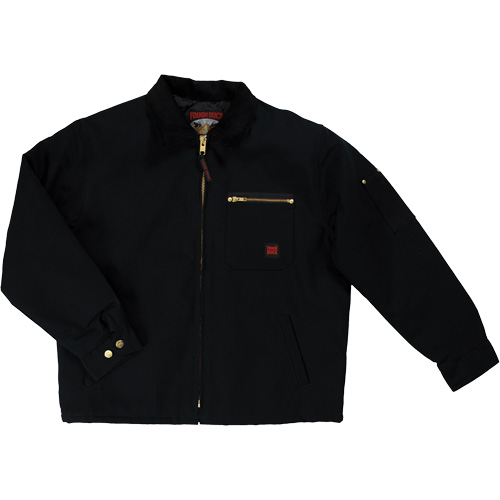 Veste de travail en toile lourde, Hommes, Moyen (grande taille), Noir Pryde Industrial Inc.