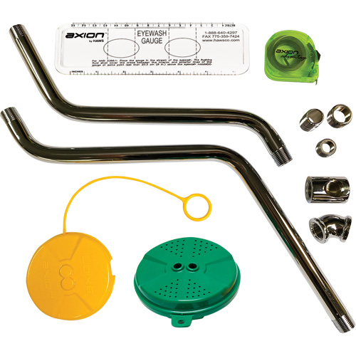 Trousse de mise &agrave; jour de syst&egrave;me de douche pour le visage et les yeux Axion Advantage, Dispositif m&eacute;dical Classe 1 Pryde Industrial Inc.
