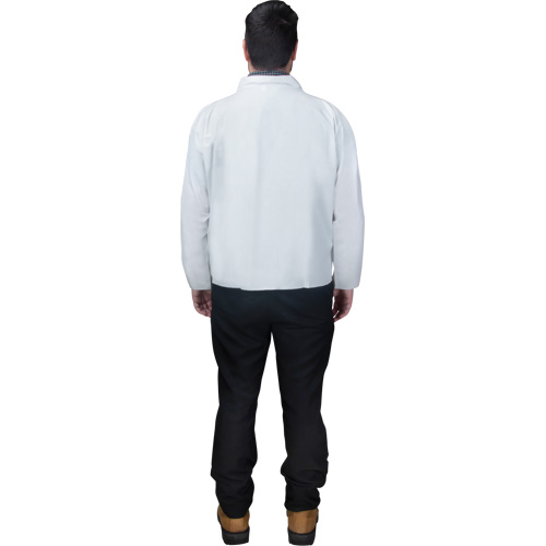 Disposable Shirt, Microporous, Small, White Pryde Industrial Inc.