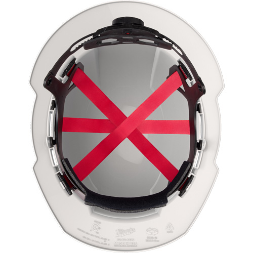 Casque de s&eacute;curit&eacute; &agrave; bord complet, R&eacute;pond aux normes CSA type 1, Suspension Rochet, Ventil&eacute; Pryde Industrial Inc.