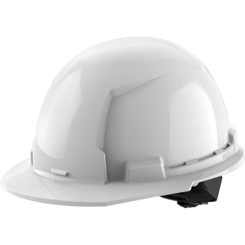 Casque de s&eacute;curit&eacute; &agrave; bordure avant, R&eacute;pond aux normes CSA type 1, Suspension Rochet, Non ventil&eacute; Pryde Industrial Inc.