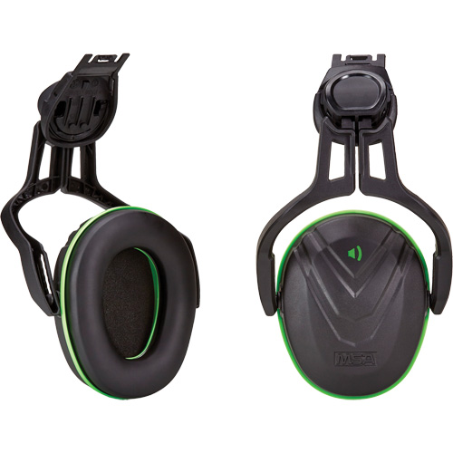 V-Gard&reg; Cap Mounted Hearing Protection, Cap Mount, 22 NRR dB Pryde Industrial Inc.