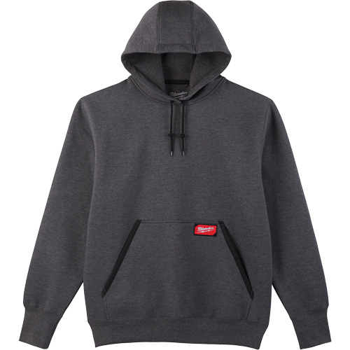 Heavy-Duty Pullover Hoodie, Men's, Small, Grey Pryde Industrial Inc.