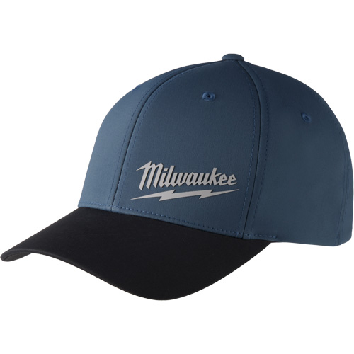 Workskin Fitted Hat, Blue, Poly-Cotton Pryde Industrial Inc.