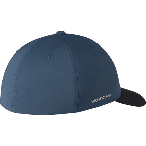 Workskin Fitted Hat, Blue, Poly-Cotton Pryde Industrial Inc.