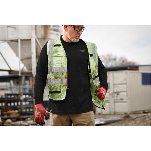 T-shirt de travail hybride, Hommes, Petit, Noir Pryde Industrial Inc.