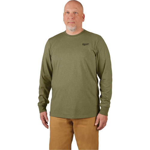 Hybrid Work Tee Shirt, Men's, X-Large, Green Pryde Industrial Inc.
