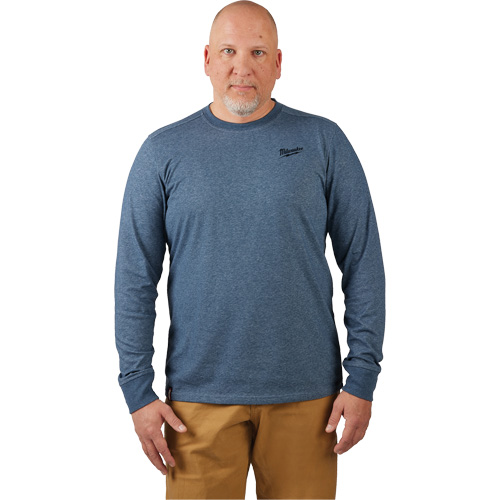T-shirt de travail hybride, Hommes, Petit, Bleu Pryde Industrial Inc.