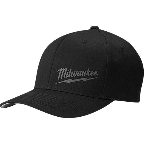 Casquette ajust&eacute;e Flexfit - grand/t-grand, Noir, Poly-coton Pryde Industrial Inc.