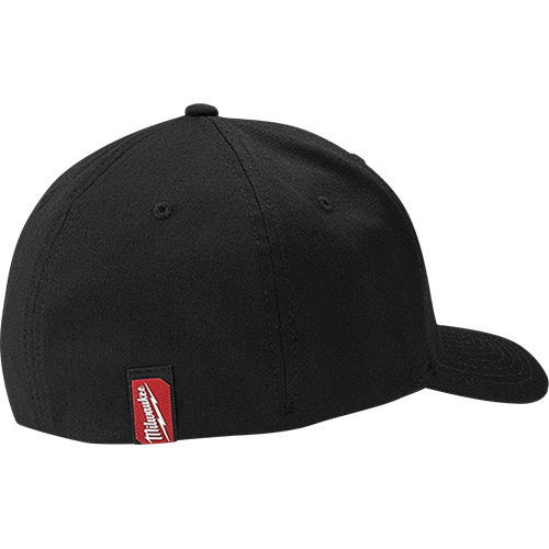 Casquette ajust&eacute;e Flexfit - grand/t-grand, Noir, Poly-coton Pryde Industrial Inc.