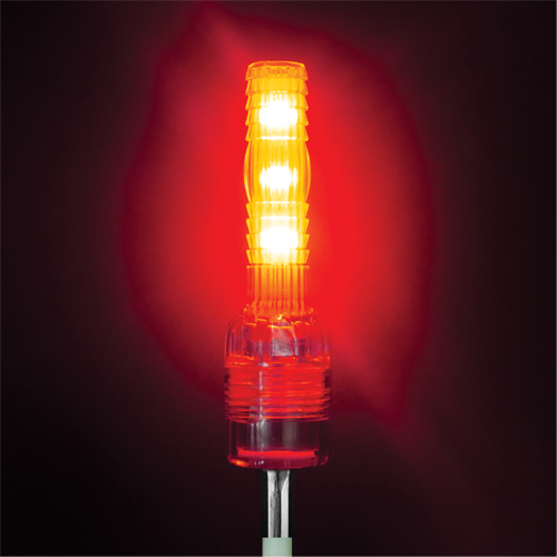 Tige de s&eacute;curit&eacute; avec lumi&egrave;re robuste Safety Whip Pryde Industrial Inc.