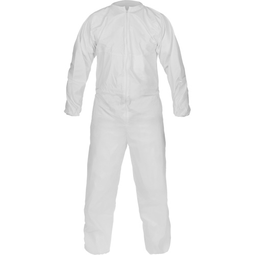 Combinaison non st&eacute;rile de fabrication &eacute;co-efficace CleanMax, Moyen, Blanc, Microporeux Pryde Industrial Inc.