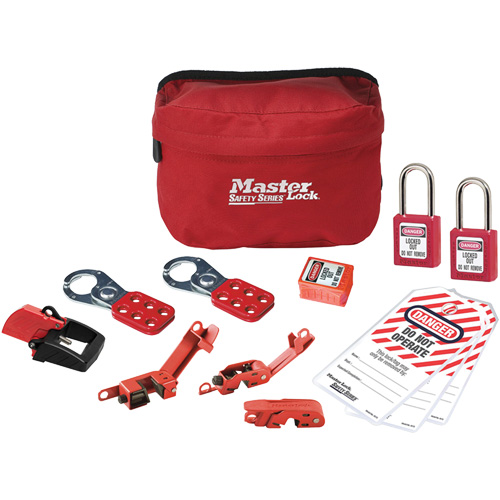Standard Lockout Kit with Zenex Thermoplastic Locks, Electrical Kit, 13 Components Pryde Industrial Inc.
