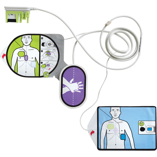 &eacute;lectrodes RCR pour adultes & enfants Uni-Padz, Zoll AED 3 Pour, Classe 4 Pryde Industrial Inc.