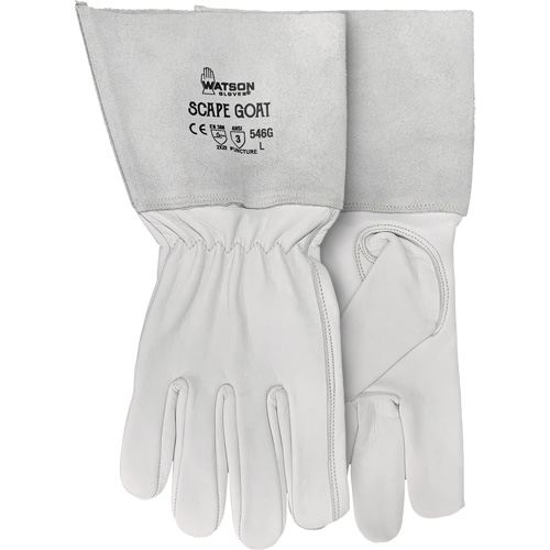 546G Scape Goat Gloves, Small, Grain Goatskin Palm Pryde Industrial Inc.