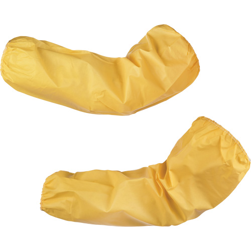ChemMax 1 Disposable Sleeves, 18" long, Polyethylene/Polypropylene, Yellow Pryde Industrial Inc.