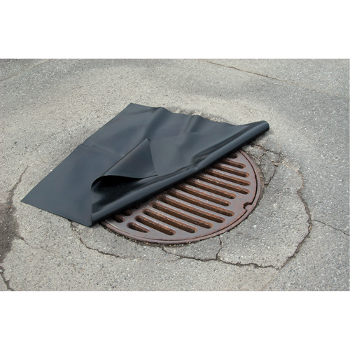 Neoprene Drain Covers, Square, 36" L x 36" W Pryde Industrial Inc.