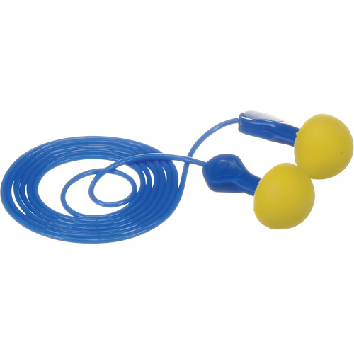 Bouchons d'oreilles rapides de style capsule E-A-R, Avec cordon, Vrac - Sachet coussin, 25 dB NRR, Taille unique Pryde Industrial Inc.