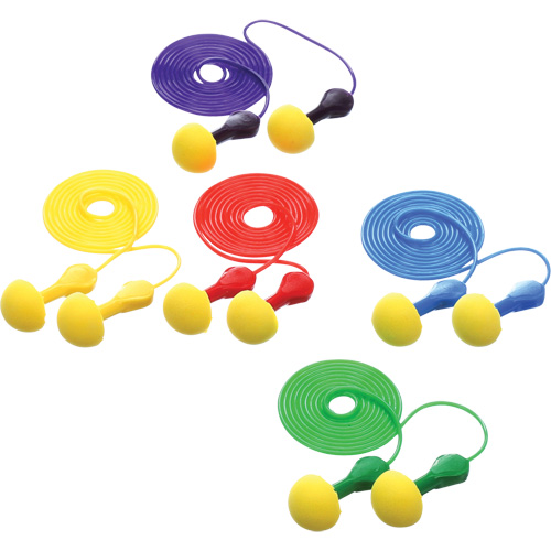 E-A-R Express Pod Plugs Earplugs, Corded, Bulk - Pillow Pack, 25 dB NRR, One-Size Pryde Industrial Inc.