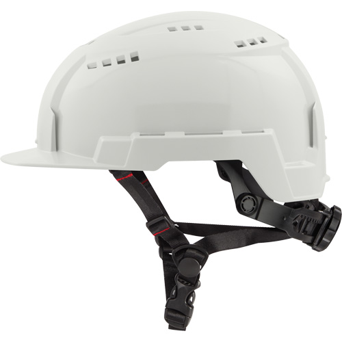 Casque &agrave; bordure avant avec support &agrave; lampe de poche Bolt, Suspension Rochet Pryde Industrial Inc.