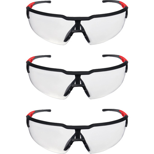 Lunettes de s&eacute;curit&eacute;, Lentille Transparent, Anti-&eacute;gratignures, ANSI Z87+/R&eacute;pond ou surpasse la norme CSA Z94.3 Pryde Industrial Inc.