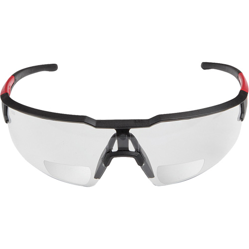 Lunettes de s&eacute;curit&eacute; avec grossissement, Anti-&eacute;gratignures, Transparent, Dioptrie 1,0 Pryde Industrial Inc.