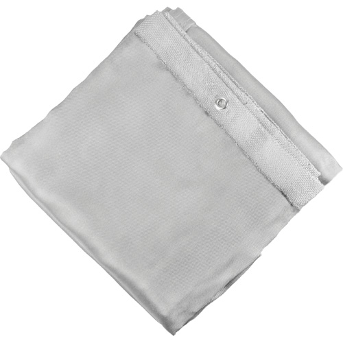 Silica Cloth Fiberglass Blanket, 6' W x 6' L, Rated Up To 1800 °F Pryde Industrial Inc.