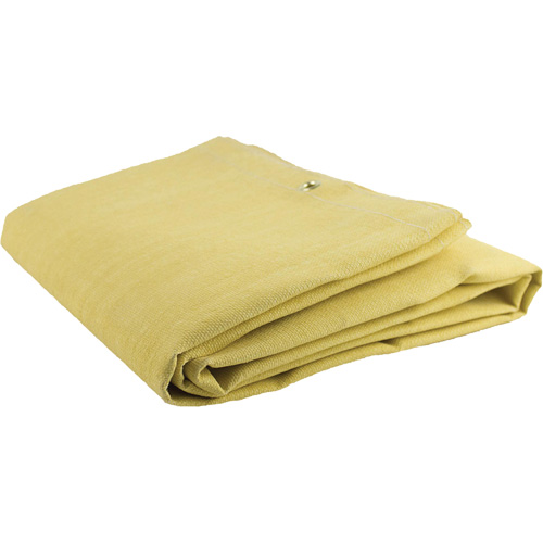 Acrylic Coated Fiberglass Blanket, 6' W x 6' L, Rated Up To 300 °F Pryde Industrial Inc.