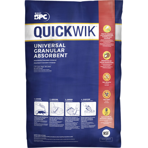 Absorbant granulaire universel Quickwik Pryde Industrial Inc.
