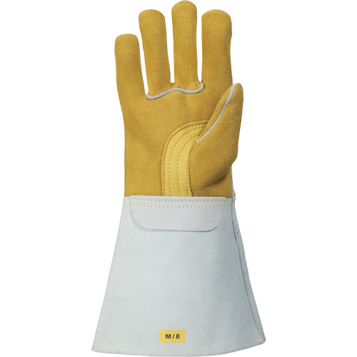 TIG Welding Gloves, Grain Elkhide, Size Small Pryde Industrial Inc.