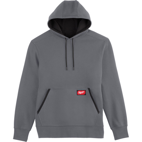 Midweight Pullover Hoodie, Men's, Small, Grey Pryde Industrial Inc.