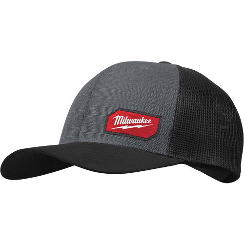 Casquette &agrave; patte pressionn&eacute;e GridIron, Gris, Nylon/Poly-coton Pryde Industrial Inc.