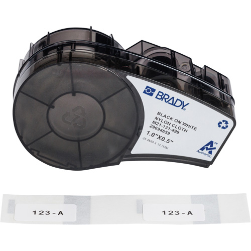 Aggressive Adhesive Multi-Purpose Labels with Ribbon, Black Pryde Industrial Inc.