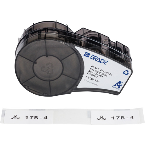 Aggressive Adhesive Multi-Purpose Labels with Ribbon, Black Pryde Industrial Inc.
