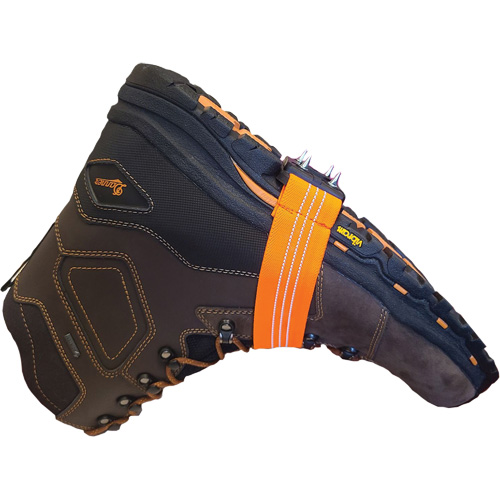 Midcleat&reg; Non-Sparking Ice Cleat, Carbon Steel, Stud Traction, One Size Pryde Industrial Inc.
