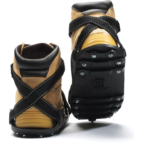 Sasquatch&reg; Ice Cleats, Steel, Stud Traction, Small Pryde Industrial Inc.