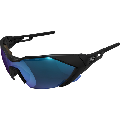 Lunettes de s&eacute;curit&eacute; de type E, Lentille Bleu, Antibu&eacute;e/Anti-&eacute;gratignures, ANSI Z87+ Pryde Industrial Inc.