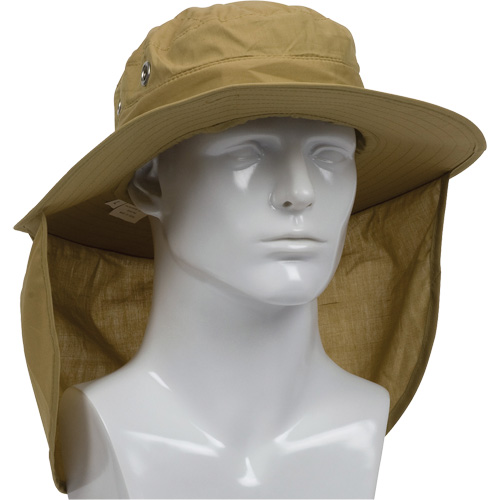 Chapeau forestier refroidissant par &eacute;vaporation EZ-Cool, Khaki Pryde Industrial Inc.