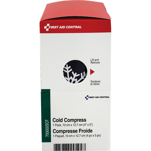 Recharge de compresses instantan&eacute;es SmartCompliance, Froid, Utilisation unique, 4" x 5" Pryde Industrial Inc.