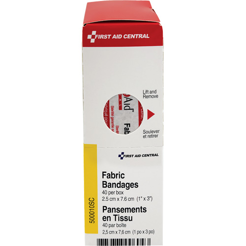Recharge de bandages adh&eacute;sifs SmartCompliance, Rectangulaire/carr&eacute;e, 3", Tissu, Non st&eacute;rile Pryde Industrial Inc.
