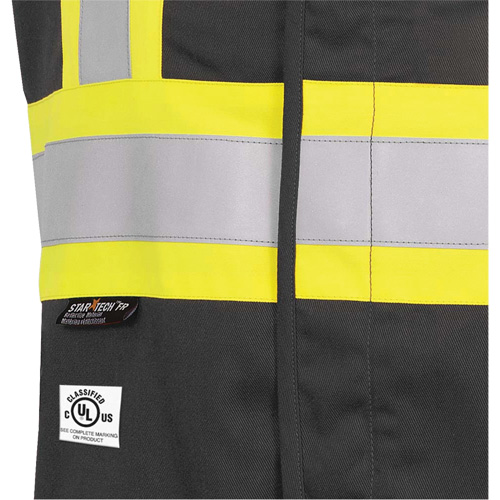 7729 FR-Tech&reg; Flame-Resistant Arc Safety Vest, Small, Black, 10 cal/cm² Pryde Industrial Inc.